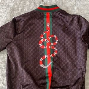 Gucci Snake Windbreaker Jacket